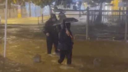 Tromba de agua.