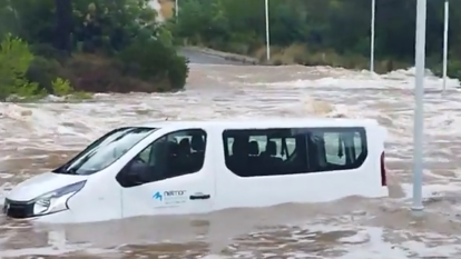 Vídeo de les inundacions a l'Ametlla de Mar