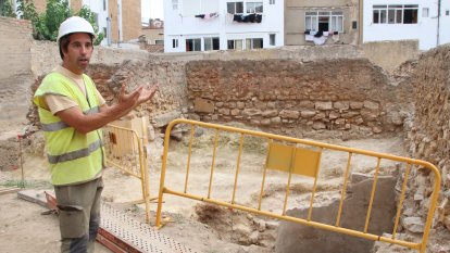 Explicació de les noves troballes al Fòrum de la Colònia de Tàrraco