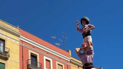Pilar caminant Joves Xiquets Tarragona