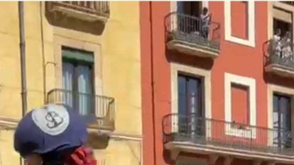 Entrada dels Xiquets del Serrallo sense pilar