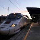 Un Alvia va protagonitzar l'inici de l'Euromed a la Secuita.