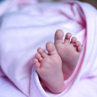 Imatge d'arxiu d'un nadó.