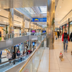 Interior del Parc Central, ahir.