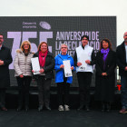 Autoritats i representants de les entitats ebrenques reconegudes.