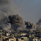 Bombardejos a Gaza.