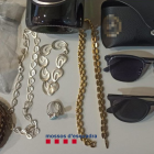 Material intervingut als lladres.