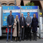 Representants de les entitats impulsores de la campanya.