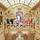 Imatge d'una visita a la Casa Navàs de Reus.