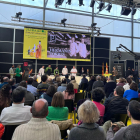 'Showcooking' dels germans Torres avui al Pavelló de l'Oli de les Borges Blanques.