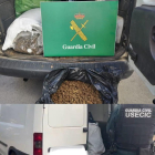 La droga requisada per la Guàrdia Civil