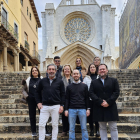 Imatge de la nova executiva local de Junts a Tarragona.