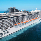 Imatge d'un vaixell de l'empresa MSC Cruceros.