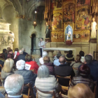 Conferència sobre el retaule de la capella de la Verge de Montserrat.