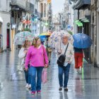 Imagen de un episodio de lluvia en Reus.