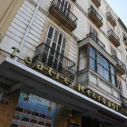 Imatge de la façana de l’edifici del Teatre Metropol, ubicat al número 46 de la Rambla Nova.