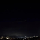 Imatge del CSIC de l'objecte sobrevolant el cel.
