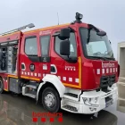 Imatge d'un camió de Bombers.