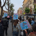 Imatge de la manifestació per una millor sanitat a Tarragona