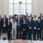 Imagen de los alumnos del Martí Franqués que participaron en el concurso.