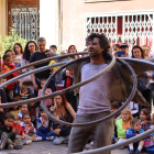 Imatge d'un espectacle inaugural del Trapezi a Reus.