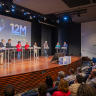 Imatge durant el debat organitzat per Diari Més i TAC 12.