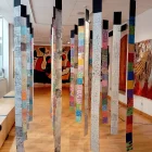 Imatge de la peça d'art col·lectiva exposada a l'MAMT.