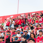 Imatge del partit entre el Nàstic i l'AD Ceuta.