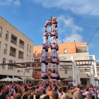 5 de 8 de la Colla Jove Xiquets de Tarragona a la Diada del Pallol de Reus.