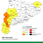 El mapa del Pla Alfa aquest diumenge