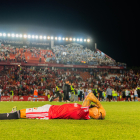 Marc Fernández, desconsolat.