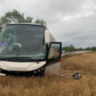 Imatge del vehicle accidentat.