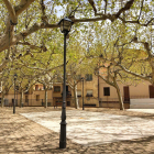 Fotografia de la plaça Josep Roselló d’Almoster, uns dels municipis que tenen l’índex socioeconòmic territorial més elevat.