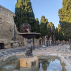 Imatge de la font danyada a Tarragona.