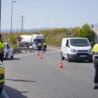 El control de distraccions dels Mossos d’Esquadra al Camp de Tarragona es va situar a la rotonda de sortida de la T-11 i d’accés a l’autopista AP-7, a la Canonja.