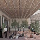 Imatge del projecte guanyador del concurs per a la rehabilitació del Centre Catòlic.