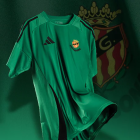 Imatge de la nova samarreta visitant del Nàstic.