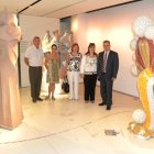 Montse Porter, amb l'actual alcalde de Salou, Pere Granados, en una visita al Centre Gaudí de Reus quan encara era regidora al 2010.