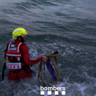 Imatge de l'actuació dels Bombers a Deltebre.