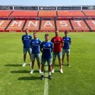 Els cinc capitans del Nàstic per a la temporada 2024/2025.