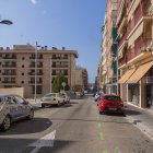 Imatge del carrer Jaume I, on es van produir els fets.