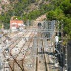 Imatge de la estació de Faió - la Pobla de Massaluca.