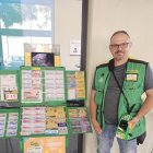 Imatge del vendedor de l'ONCE a Reus, José Antonio Córdoba.