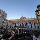 Imatge dels actes inaugurals de la festa de Santa Tecla.