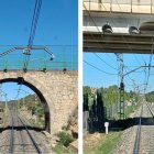 Imagen de las infraestructuras, entre Lleida y Tarragona, que se reforzarán.