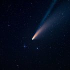 Imagen de un cometa.