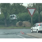 Imatge del vehicle accidentat