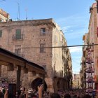 Imatge del 3d8 de la Colla Jove per la diada de la Mercè.