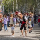El Seguici Festiu va desfilar pel passeig de Misericòrdia des de la plaça de la Pastoreta fins al Santuari, on es van dur a terme les ballades finals.