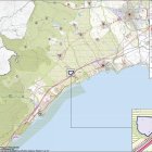 Plànol de l'emplaçament de la fàbrica sud-coreana Lotte a Mont-roig del Camp.